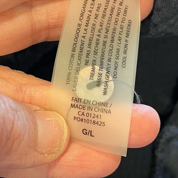 Simons Vision Navy Crinkled Cotton Jumpsuit - Size L - Picture 3 of 12